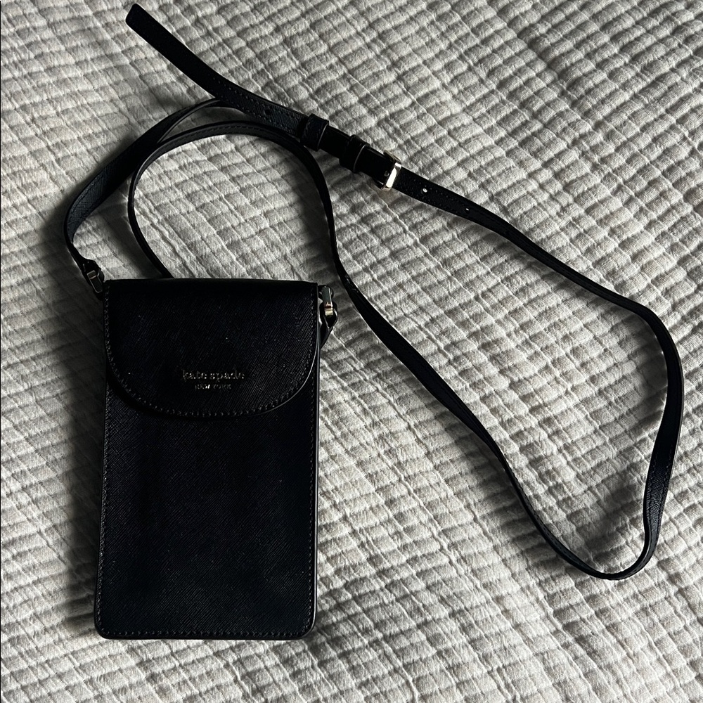 Kate Spade Black Crossbody Phone Bag